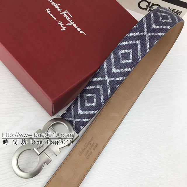 菲拉格慕男士皮帶 Ferragamo雙面用牛皮腰帶  jjp1207